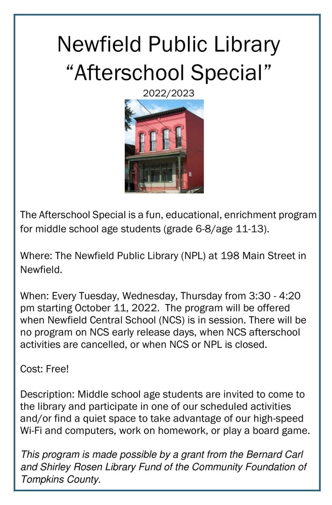 Newfield Public Library