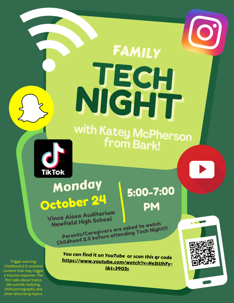 tech night flyer